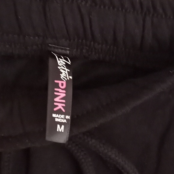 Angel Energy ⛮ 222 Black Jogger Sweatpants Sz Medium  Inseam:27.5" R:13.5" - Picture 5 of 6